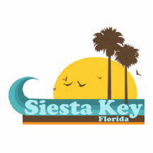 Siesta Key. Acrylic Cut Out