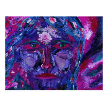 Sight – Magenta & Violet Inner Vision Post Cards