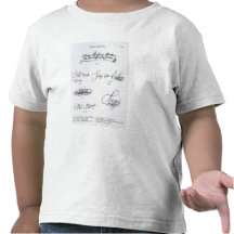 Signatures of 16th and 17th century tee shirts