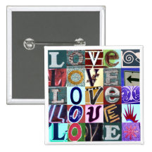 Signs of Love Pin