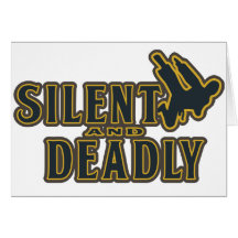 Silent and Deadly Greeting Cards