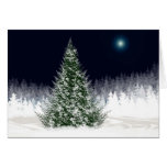 Silent Night Holiday Card