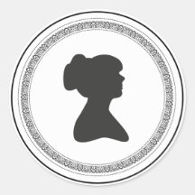 silhouette sticker