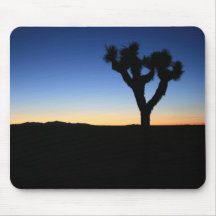Silhouetted Joshua Tree Mouse Pads