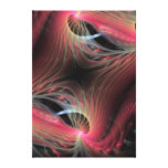 Silk Magic, Abstract fractal wallart Gallery Wrapped Canvas