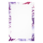 Silky Abstract Custom Stationery