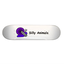 Silly Animal Skateboard: Snail