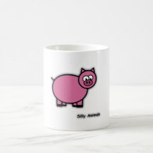 Silly Animals Mugs: Pig