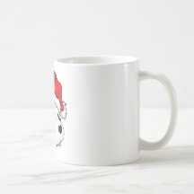 Silly Bear in a Christmas hat Mug