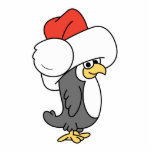 Silly Christmas Penguin Cut Out