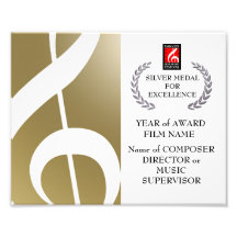 Silver Award Certificate Photo Art