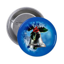 Silver Bells Pinback Buttons