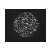 Silver Celtic Gallery Wrap Canvas