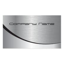 Silver Corporate Business Card