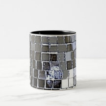Silver Disco Ball Coffee Mugs