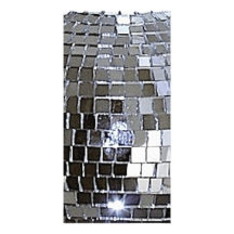 Silver Disco Ball Personalized Photo Card