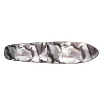 SILVER FACE MASK SKATE BOARD DECKS