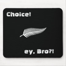 Silver Fern Mouse Pad