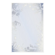 Silver Glimmer - Stationery