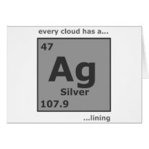 Silver Lining Greeting Cards