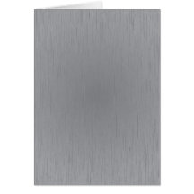 Silver Metal Look Greeting Cards