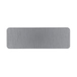 Silver Metal Look Return Address Labels