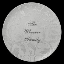 Silver Name Plate plates