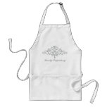 Silver Princess Filigree Apron