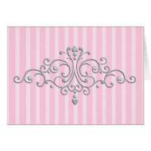 Silver Princess Filigree Cards