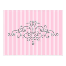 Silver Princess Filigree Post Cards