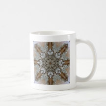 Silver Rhinestones Steampunk Mandala Mugs