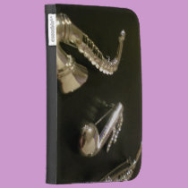 Silver Saxophone Design Kindle Case caseable cases