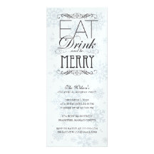 Silver Snowflakes - Eat Drink And Be Merry Announcements
