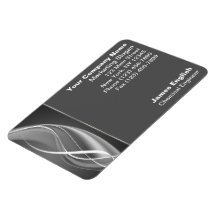 Silver Wave Magnets