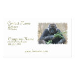 Silverback Gorilla Business Card