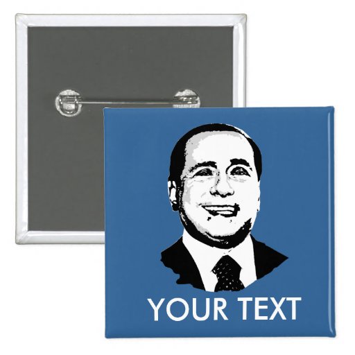 Silvio Berlusconi Button