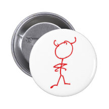 Simon Jester Pinback Button