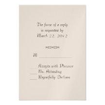 Simple1 RSVP Personalized Announcement