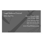 Simple Attorney Business Cards
