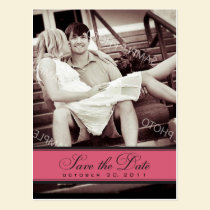 Simple Chandelier Save the Date Photo Postcard postcards