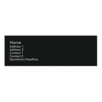 Simple graceful retro black surface business cards
