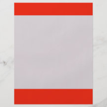 simple orange colour flyers