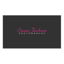 Simple Photographer Business Card