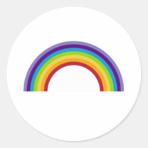 Simple Rainbow Sticker sheet