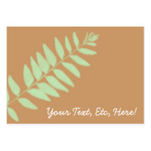 Simplicity Fern Business cards