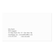 Simplicity V Business Card Template
