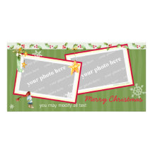 Simply Christmas Photo Greeting Card