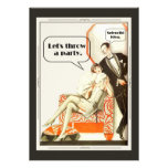 Simply Fabulous Art Deco Party Personalized Announcements