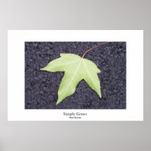Simply Green Posters