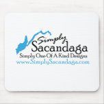 Simply Sacandaga Logo Mouse Pads